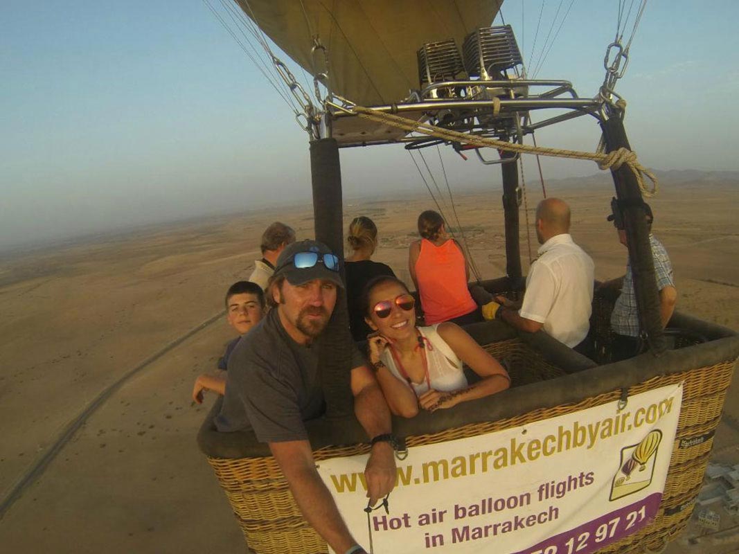 The basket selfie