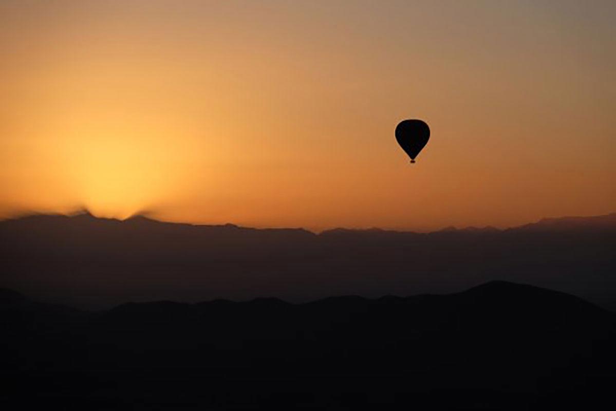 First light over the Jbilets