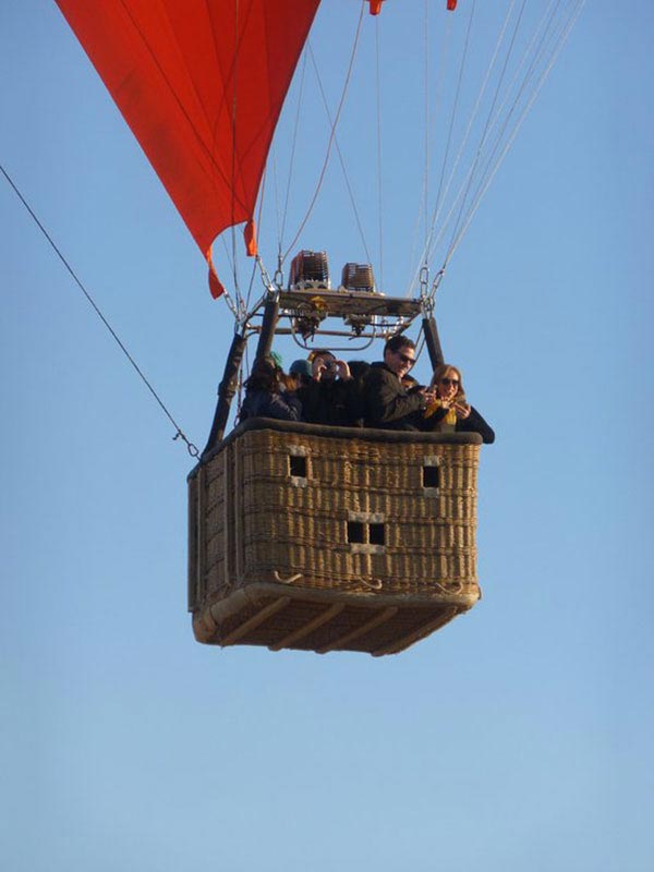 The flying living room